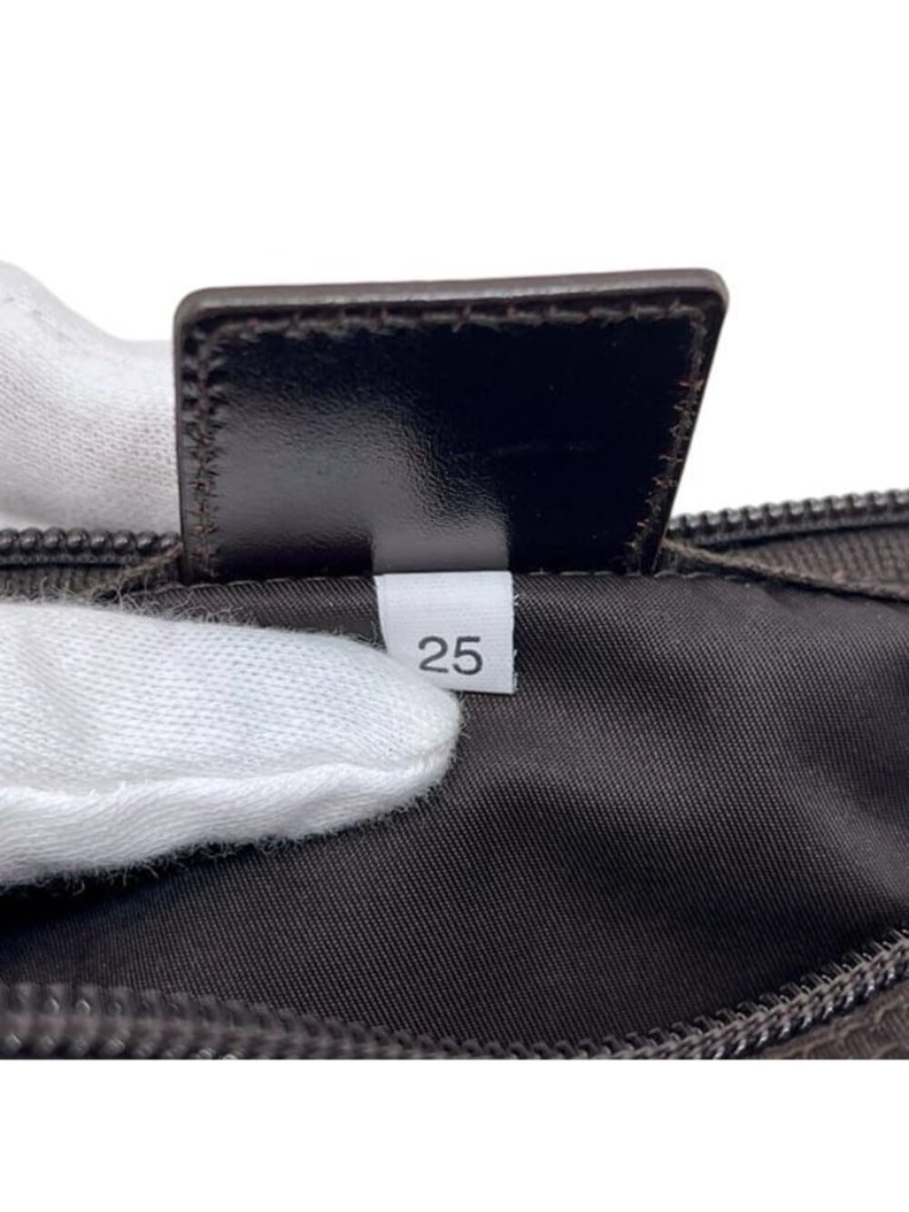 Prada Pouch Dark Brown Tessuto Case - Picture 6 of 10